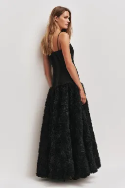BRAND NEW 🖤 AJE Colette Maxi Dress – Black – Size AU 8 🖤 Formal Evening Gown for rent on The Volte - image 2