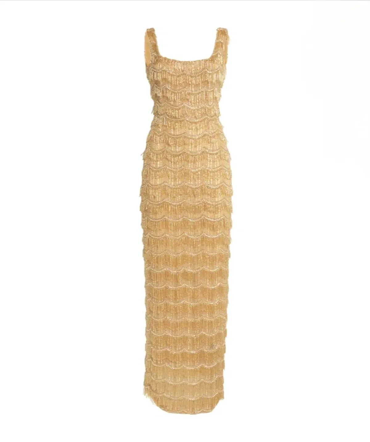 Rachel Gilbert Sadie Gown Gold 1/AU8 - Image 5