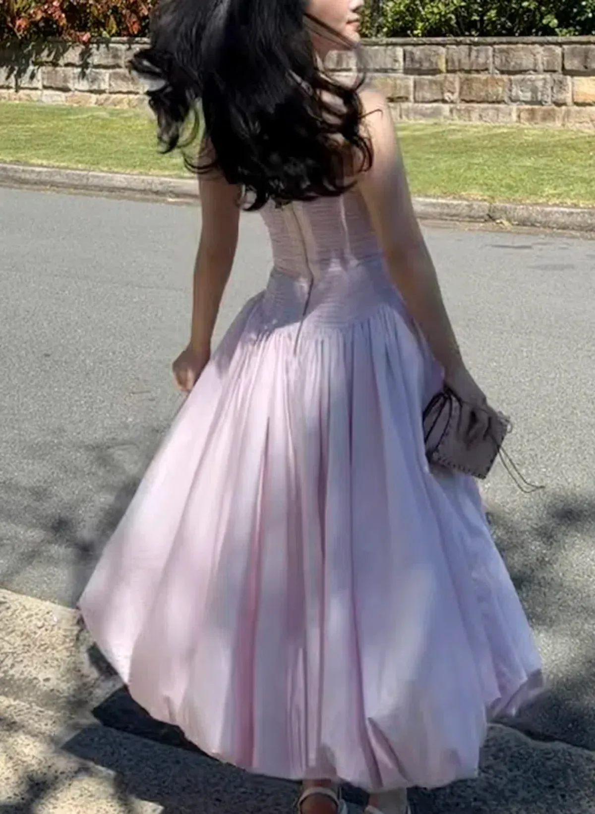 Aje Violette Bubble Midi Dress  - Image 4