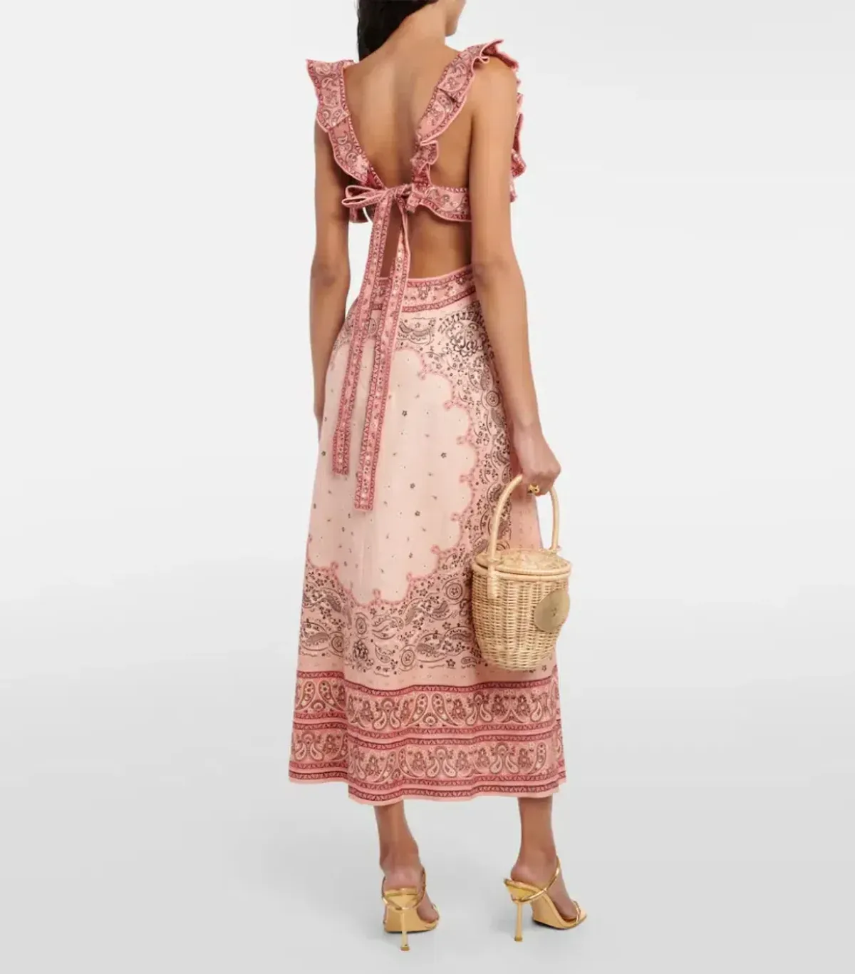 Zimmermann Matchmaker Frill Midi size 2 - Image 2