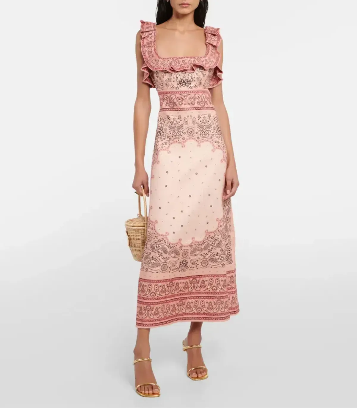 Zimmermann Matchmaker Frill Midi size 2 - Image 1