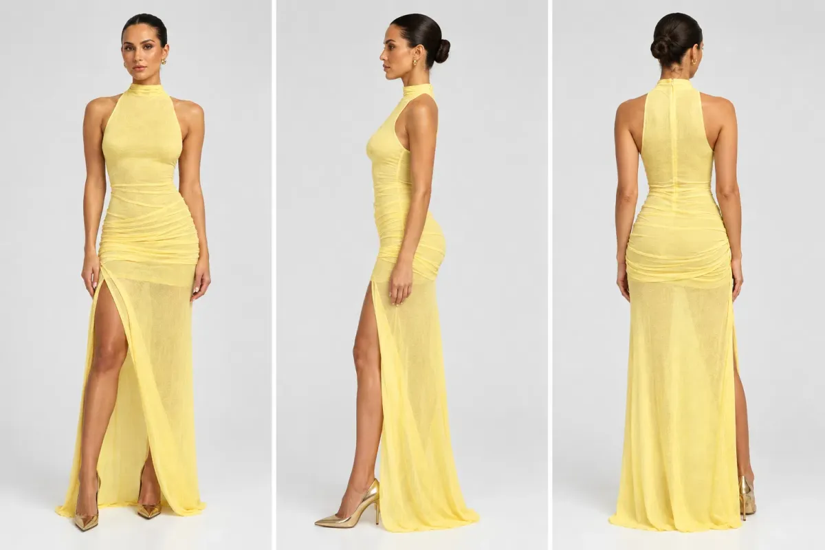Bec & Bridge Jasmine Halter Dress - Image 4