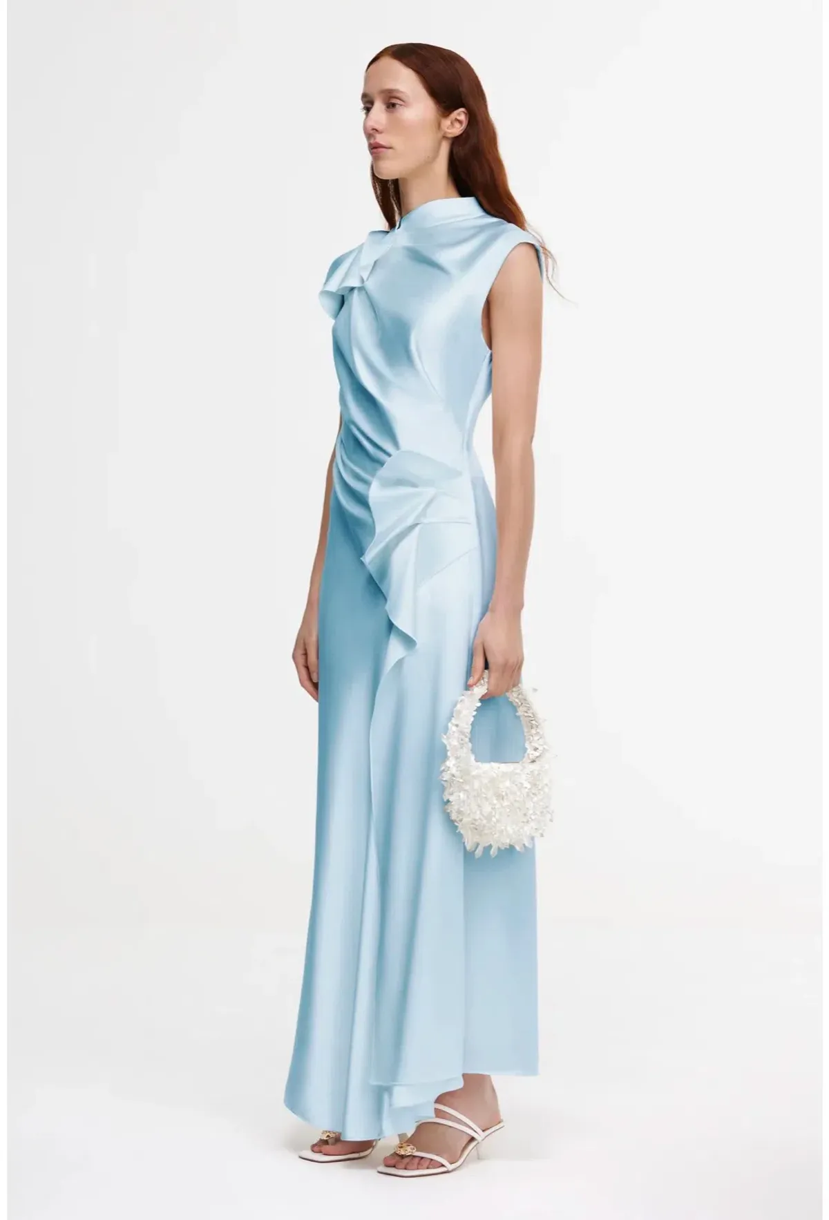 Acler Ramshaw Maxi Dress in Baby Blue size  AU size 10 - Image 2