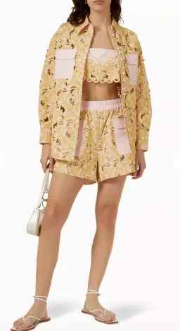 Alémais Anthea Broderie Shirt and Short Set Size 12 for rent on The Volte - image 2