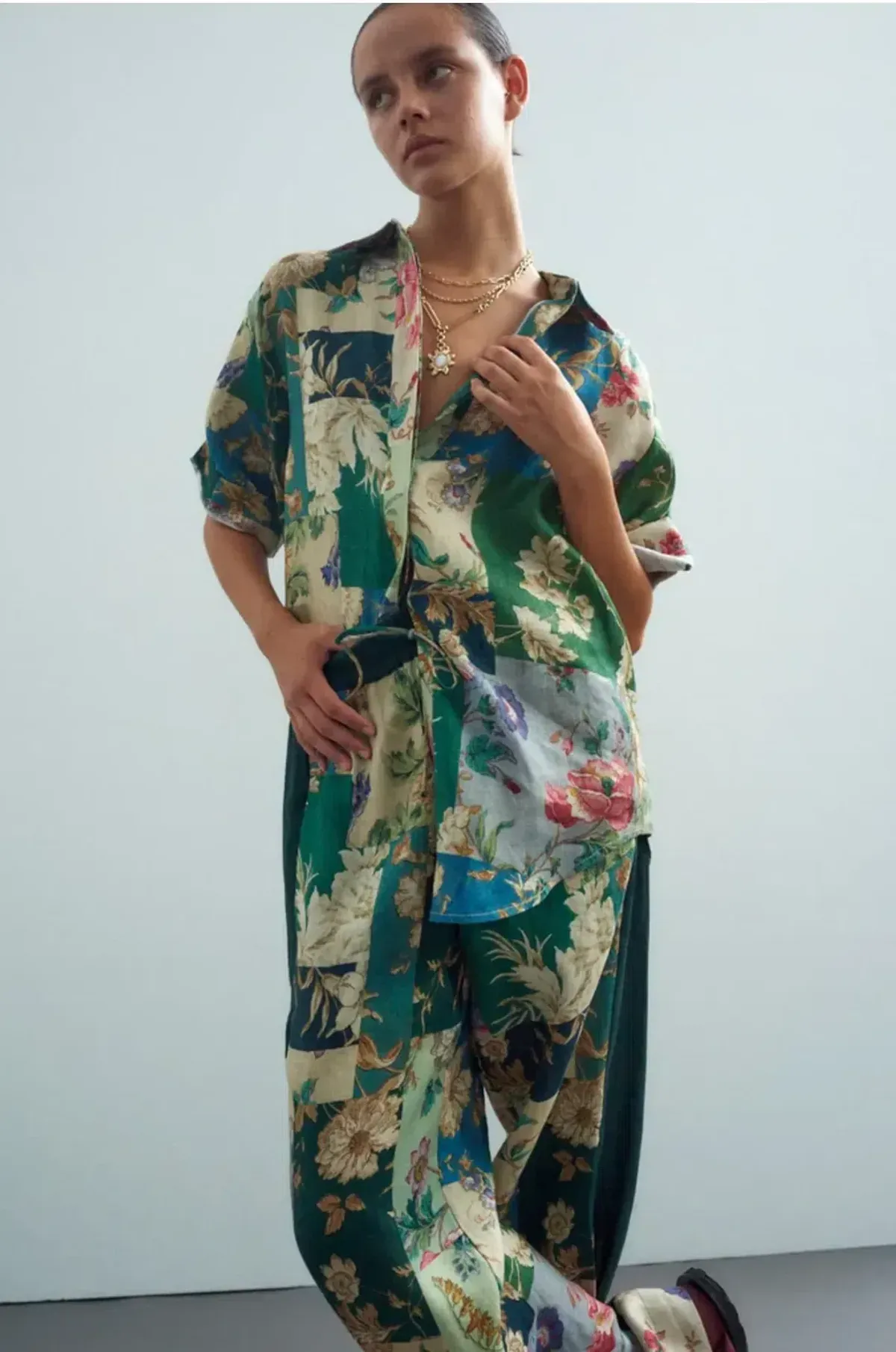 Alémais Loretta Shirt and Pant Set Size 14 - Image 1