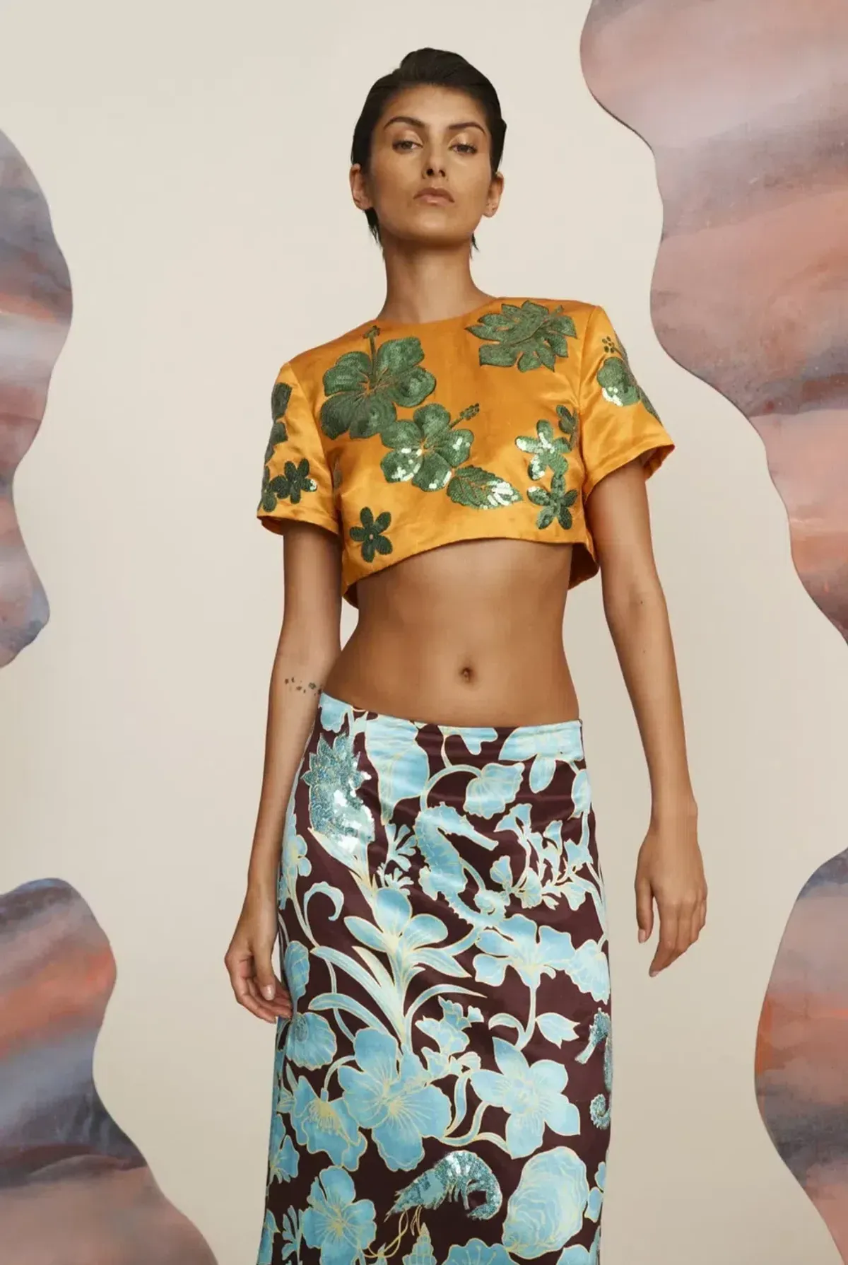 Alémais Sizzle Top and Skirt Set Size 16 - Image 1