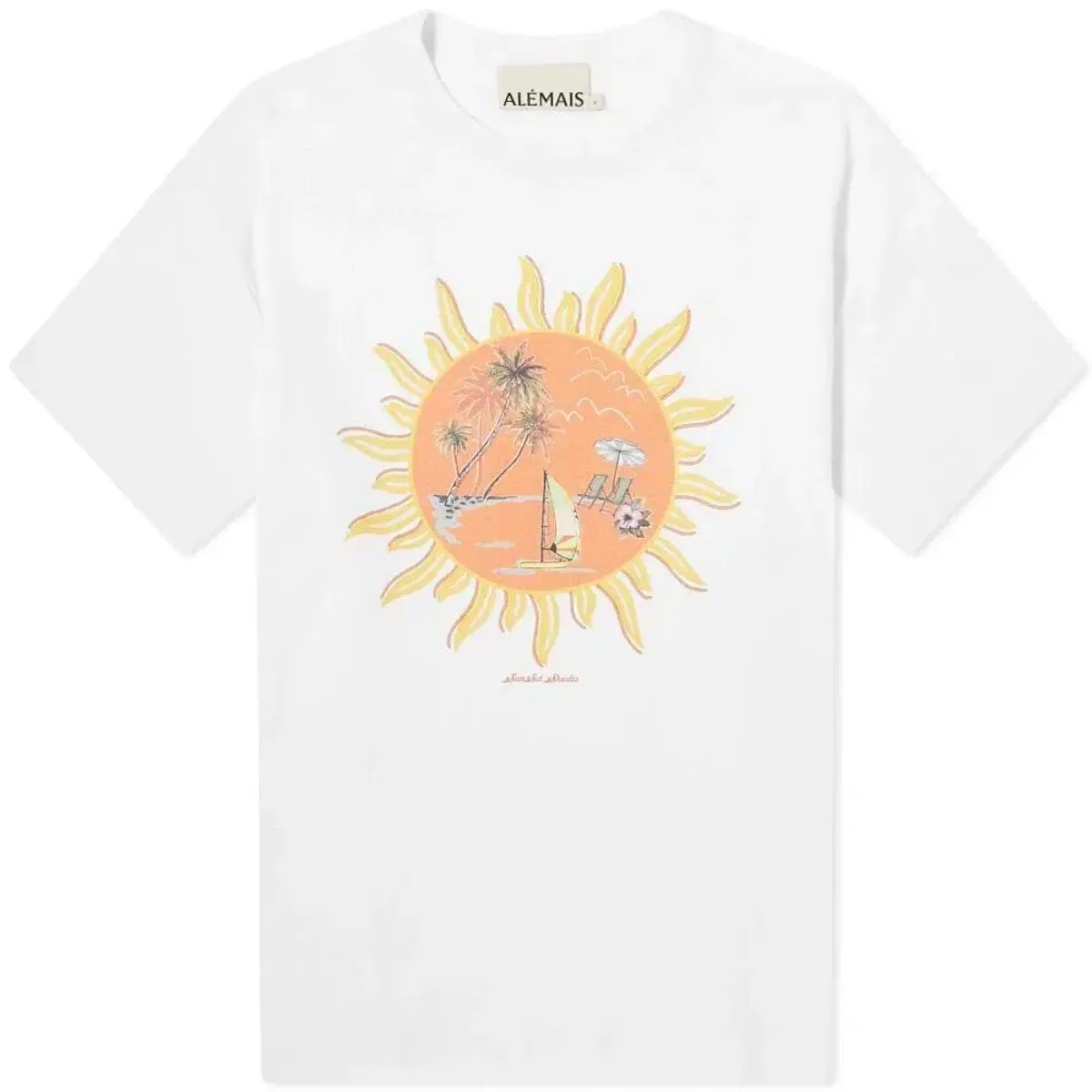 Alémais Sunset Shades Tee and Short Set Size 12 - Image 1