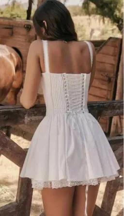 House of CB Pietra Corset Mini Dress for rent on The Volte - image 3