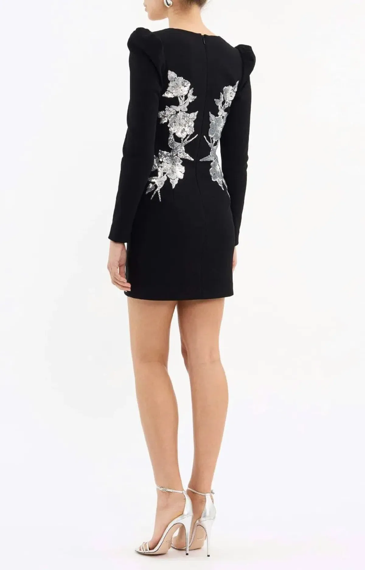 Rebecca Vallance Monroe Long Sleeve Mini Dress - Image 4