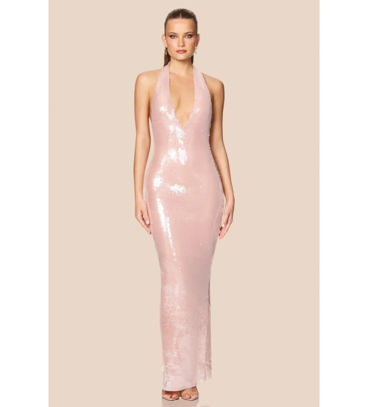 Nookie Siren Gown in Pink Size S/AU8 - Image 2