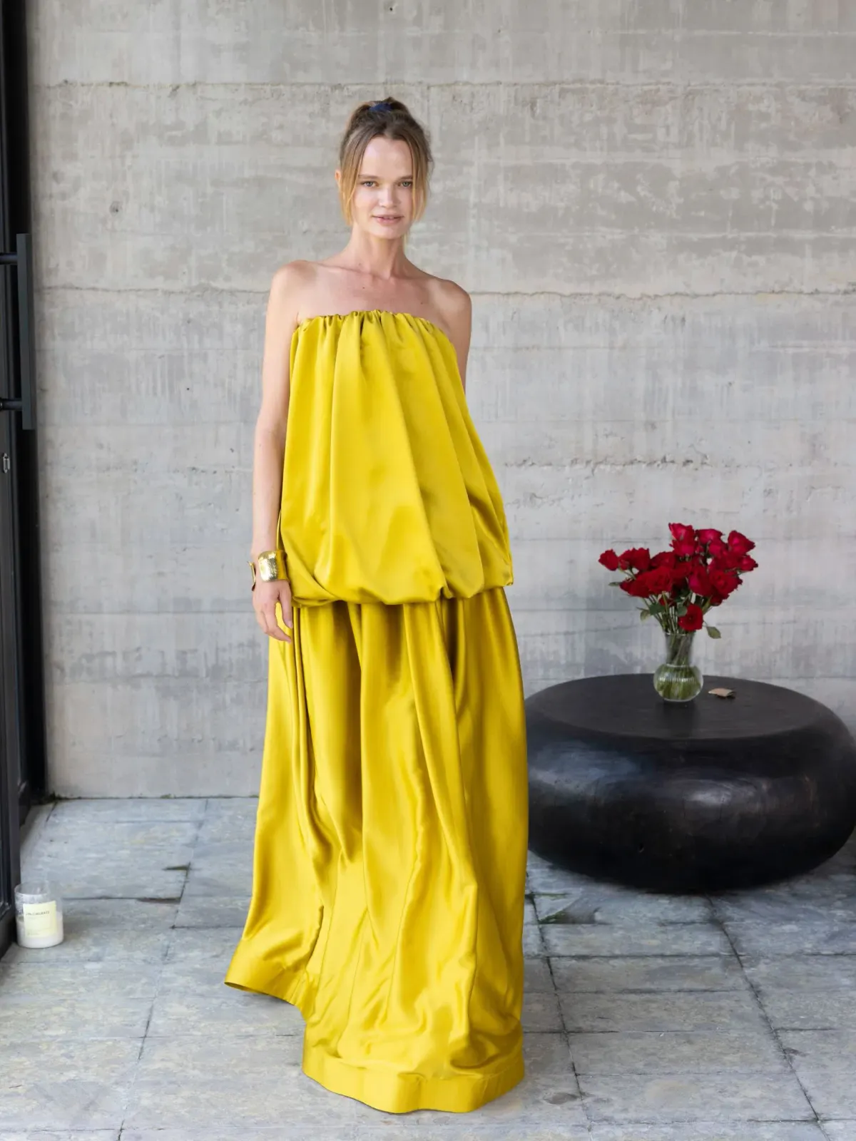 Lidee Reine Gown in Chartreuse Size 8 - Image 5