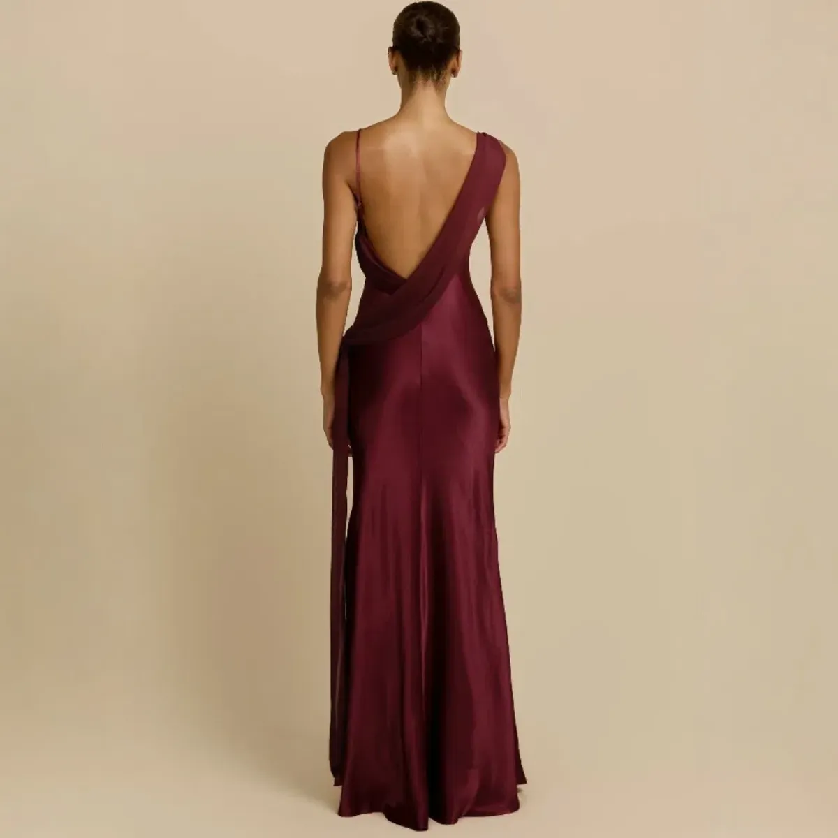 Arcina Ori Helena Dress In Plum Size XS - Image 2
