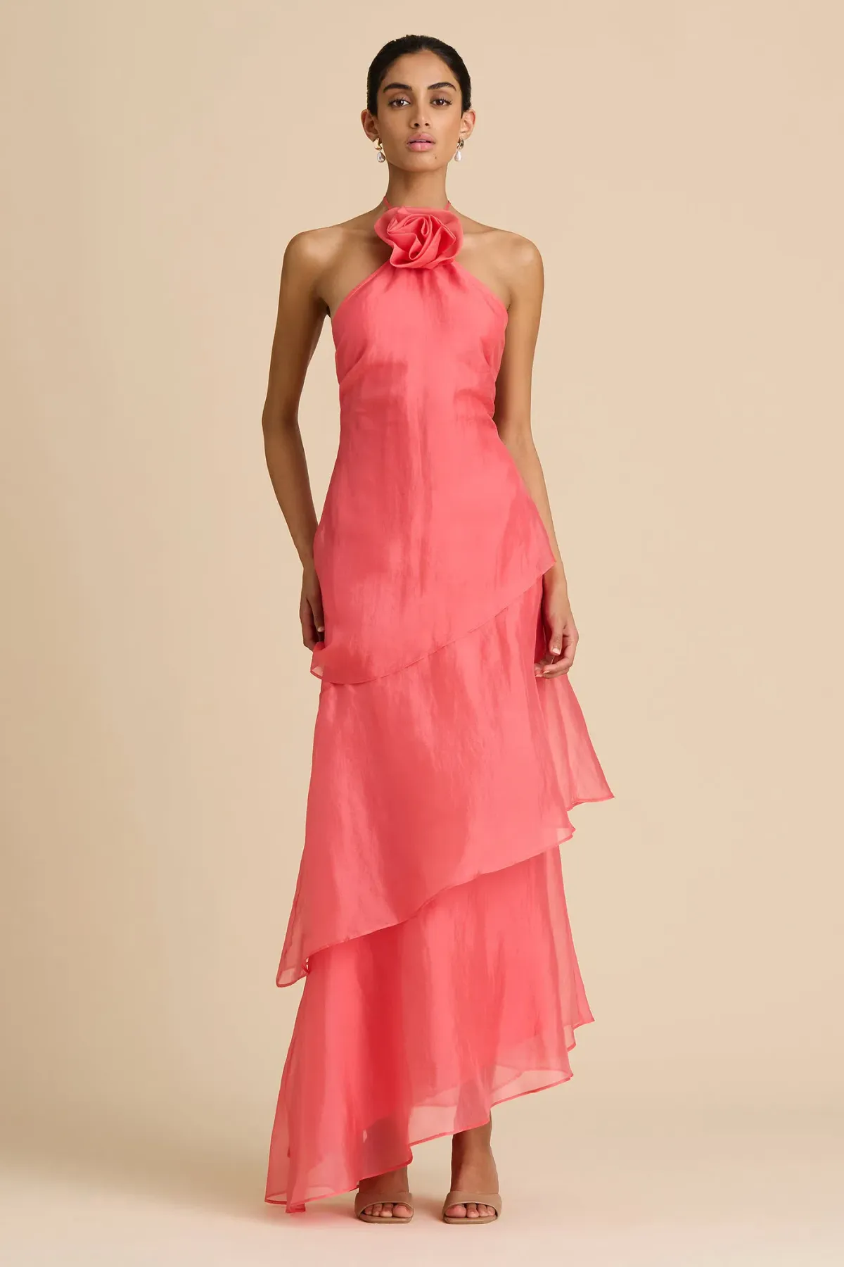Sonya Moda Aria Floor length 100% Silk Dress size XS - Image 9