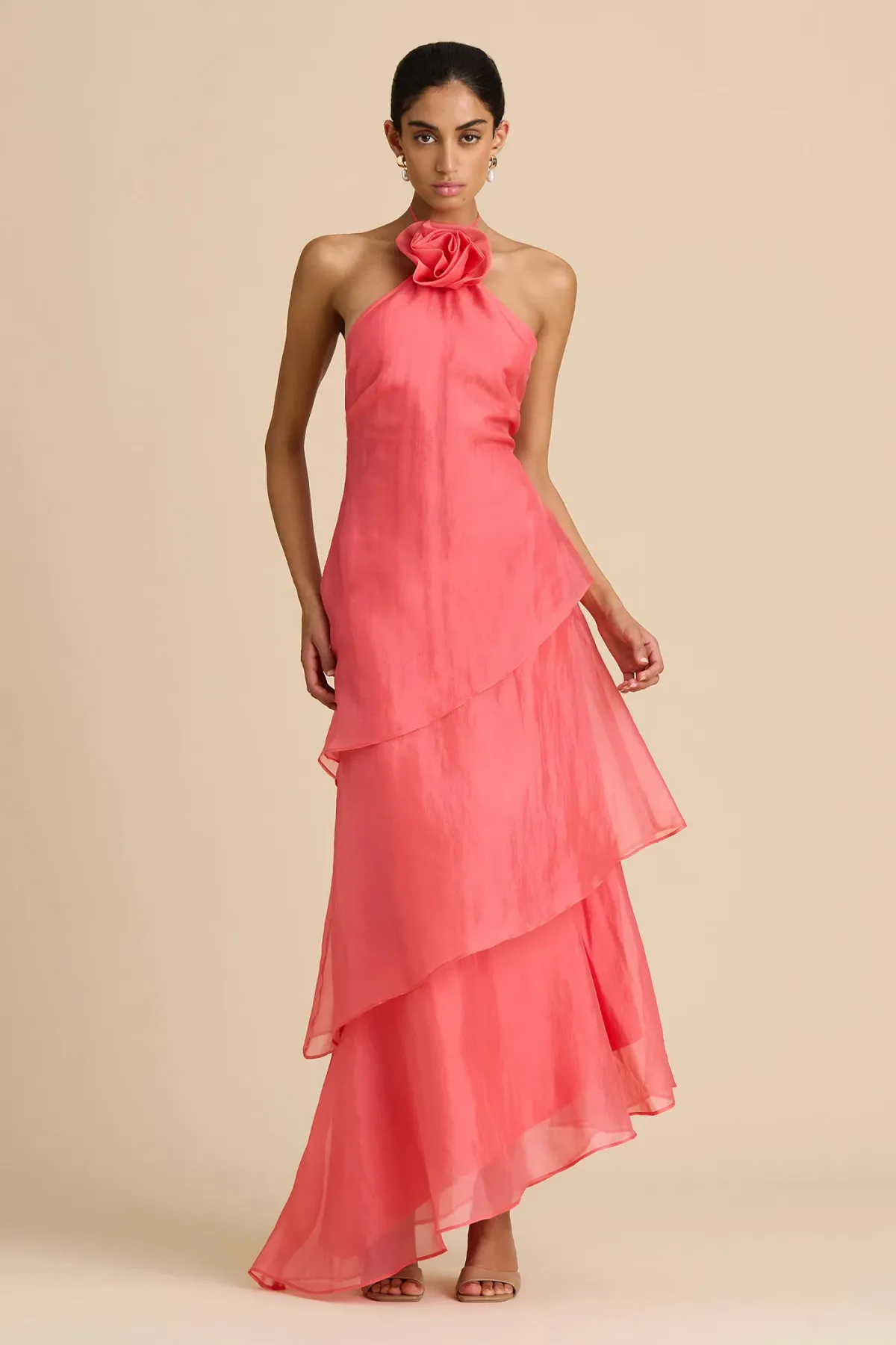 Sonya Moda Aria Floor length 100% Silk Dress size XS - Image 1