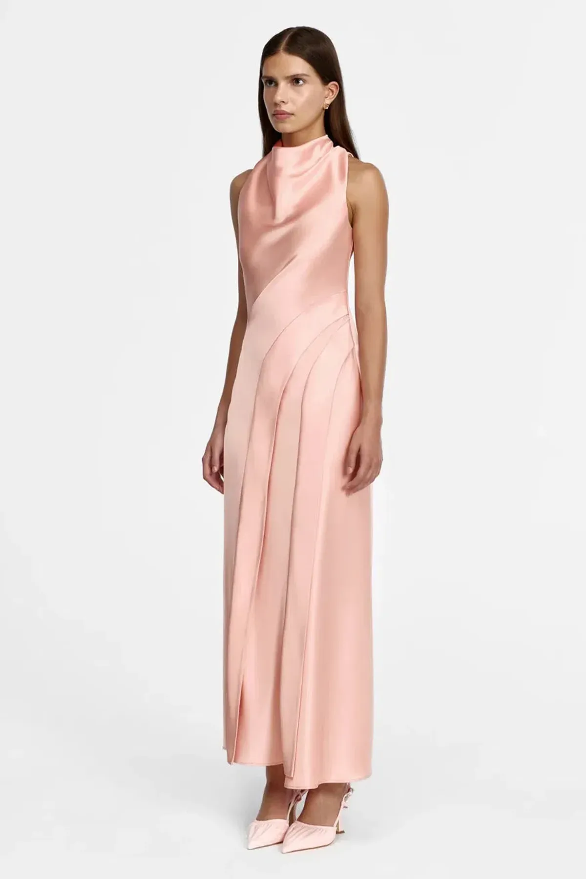 Acler Lecha Maxi Dress in Light Pink size 10 - Image 1