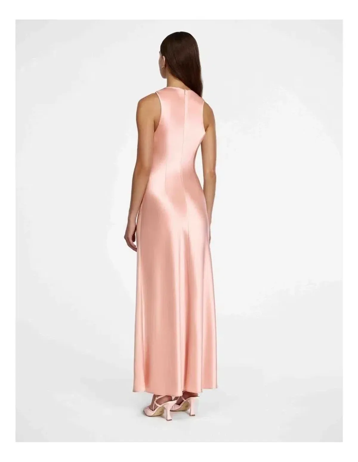 Acler Lecha Maxi Dress in Light Pink size 10 - Image 5