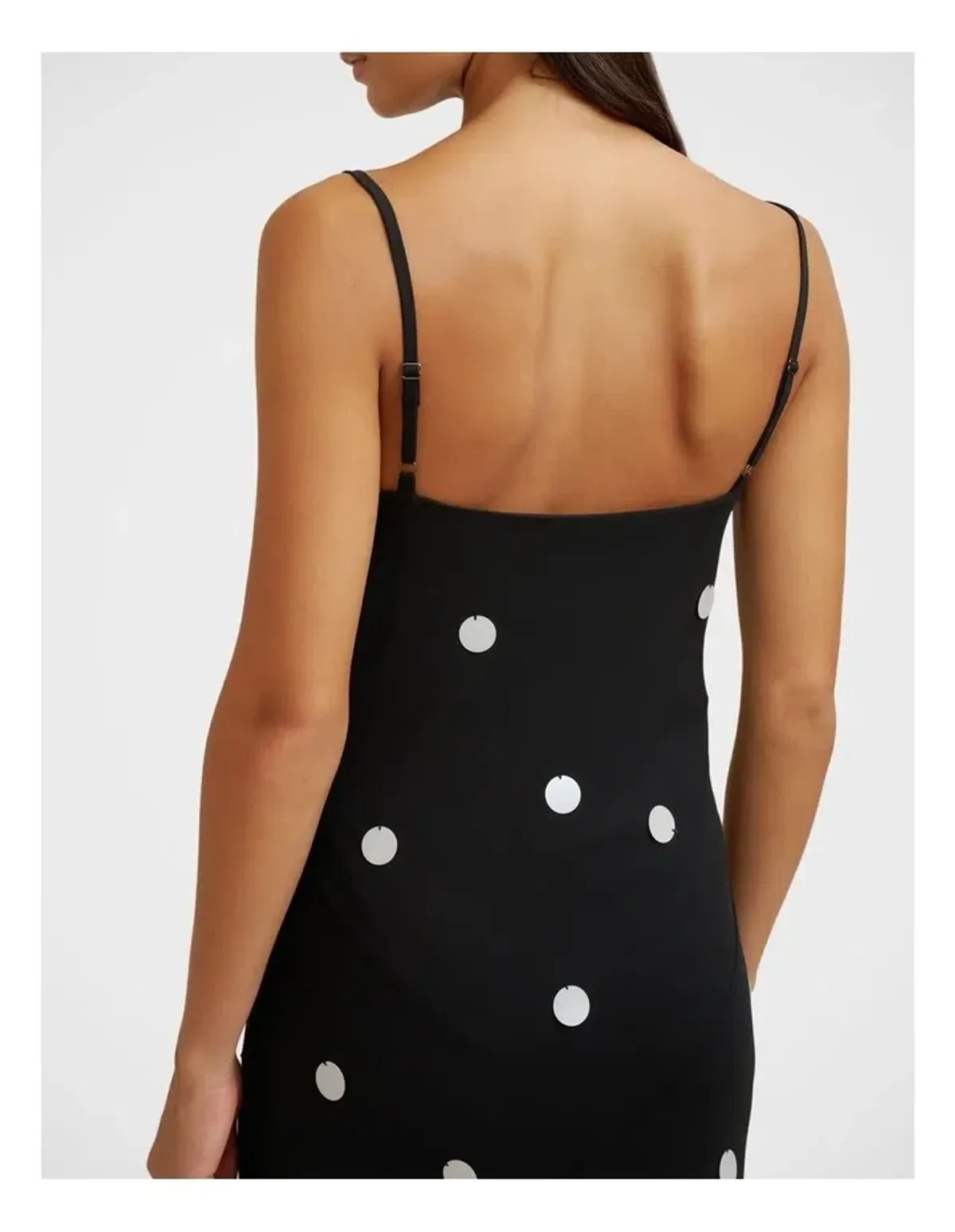 By Johnny Vera Sequin Dress in Black & White Size 8 - Image 2