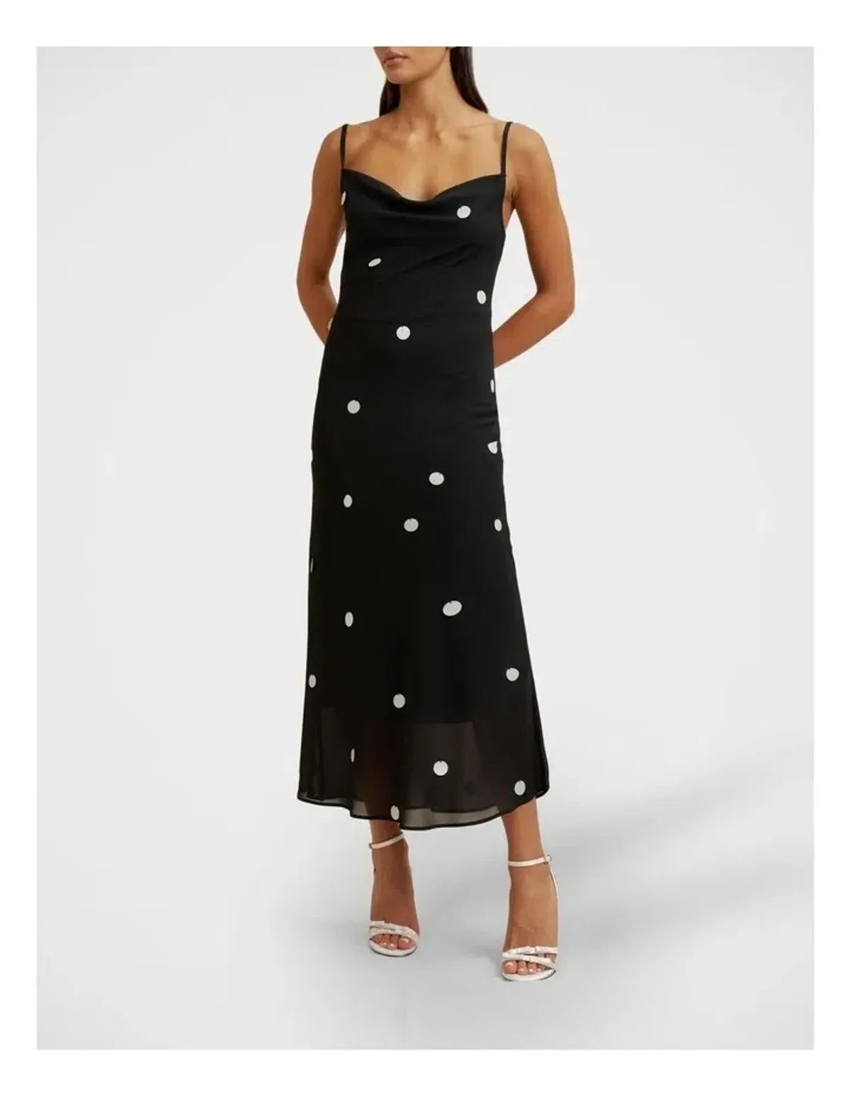 By Johnny Vera Sequin Dress in Black & White Size 8 - Image 5