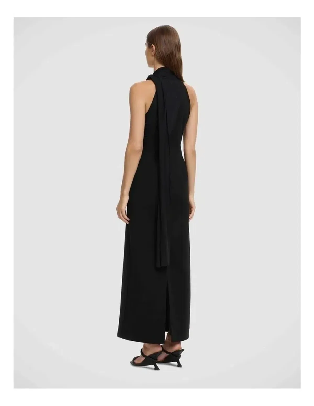Significant Other Edda Scarf Dress in Black size 10 - Image 2
