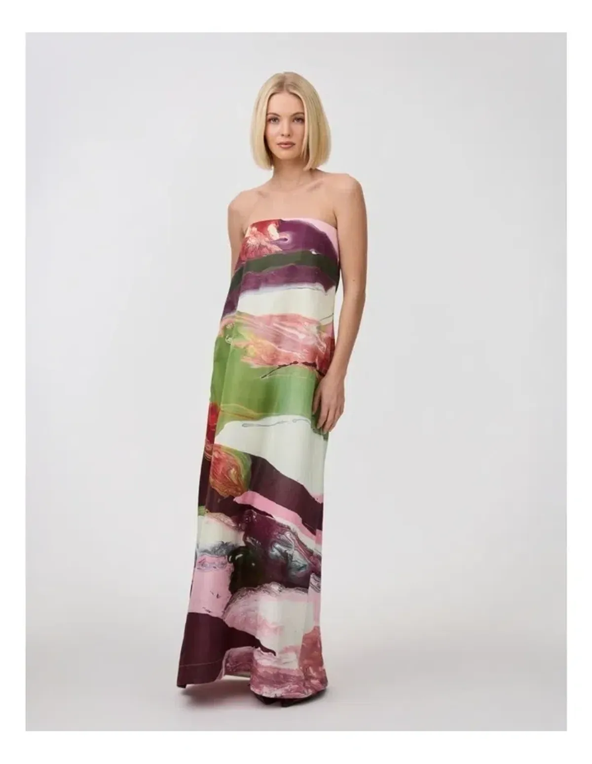 Aston Studio Lucie Dress in Retro Resin Size 8 - Image 6