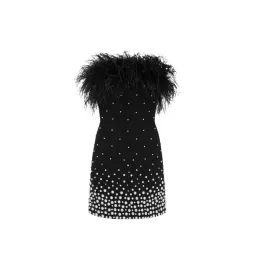 🖤 Rebecca Vallance Anelise Mini Dress – Black – Size 8 AU 🖤 for rent on The Volte - image 6