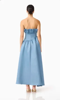 Elliatt Laurel Sleeveless Maxi in Steel Blue Sz M for rent on The Volte - image 3