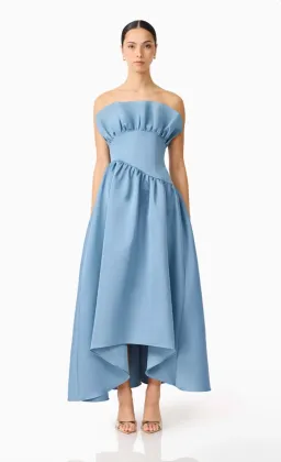 Elliatt Laurel Sleeveless Maxi in Steel Blue Sz M for rent on The Volte - image 1