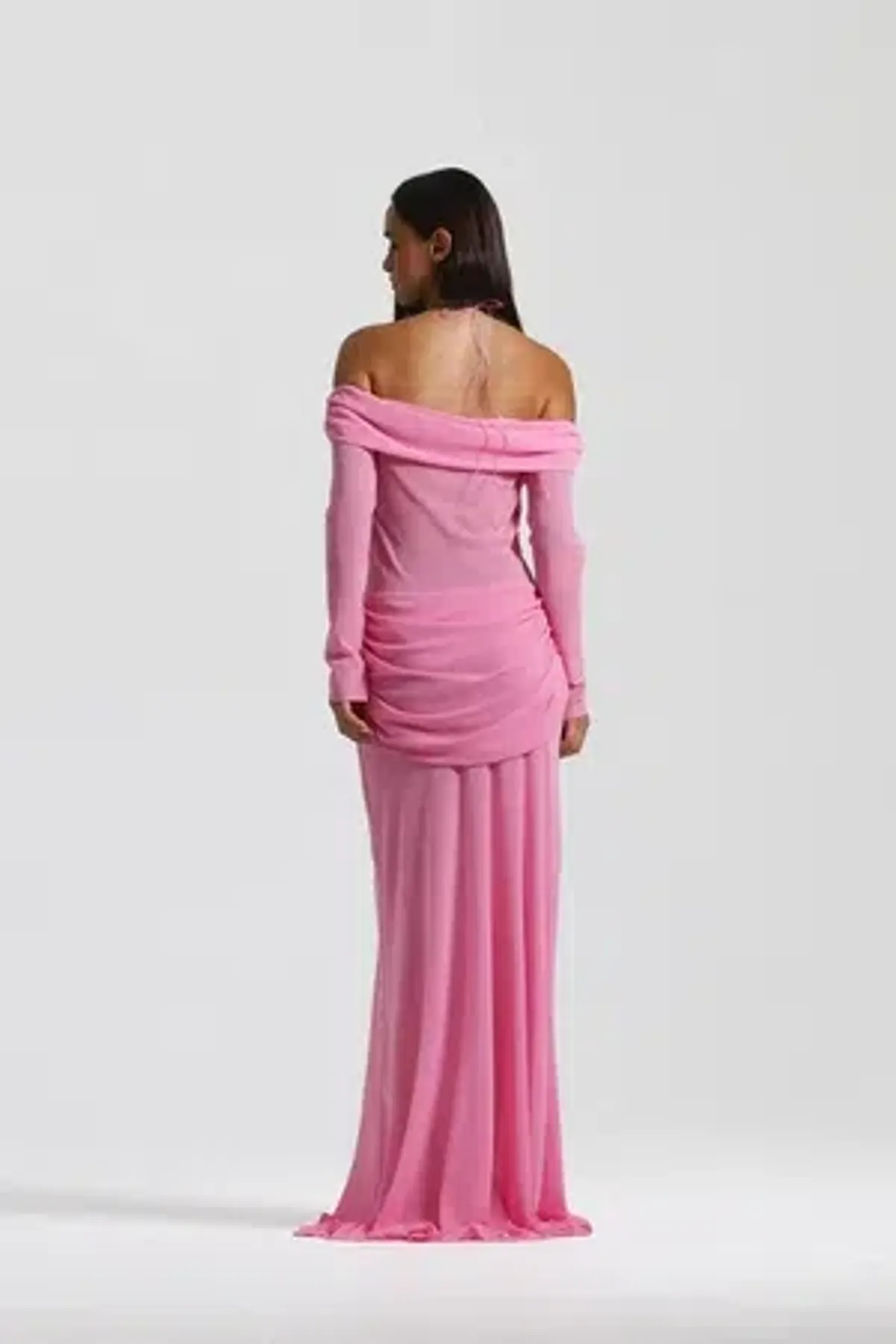 Natalie Rolt Emily Gown Candy Pink Size 2 - AUS 10  - Image 7