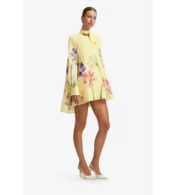 Leo Lin Libby Mini Dress in Agapanthus Print Size 12 for rent on The Volte - image 3
