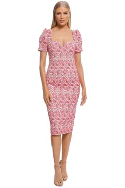  REBECCA VALLANCE Estelle Dress - Ivory Floral size 12 for rent on The Volte - image 1
