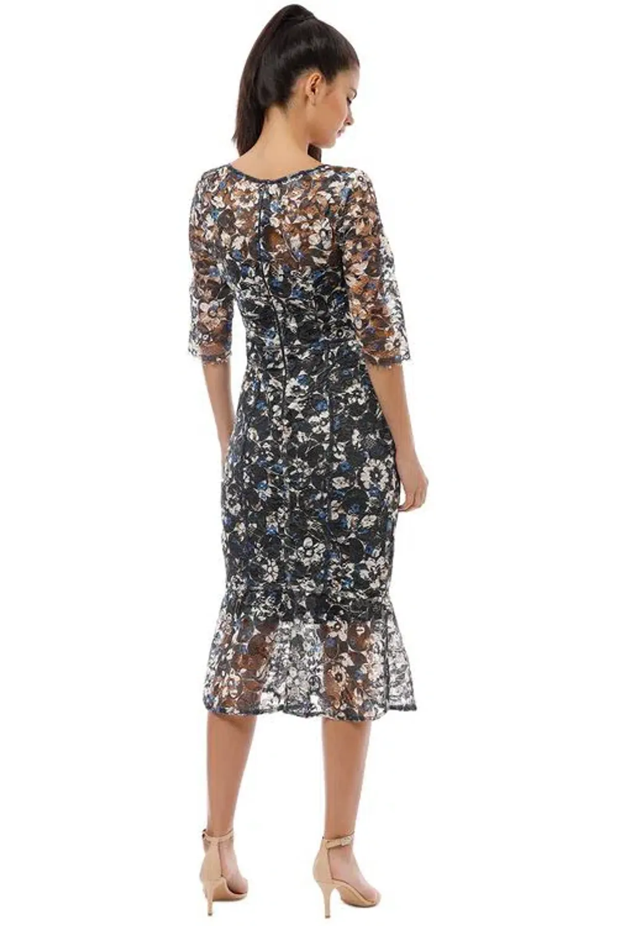Moss and Spy Frida Dress Multi Size 12 - Image 2