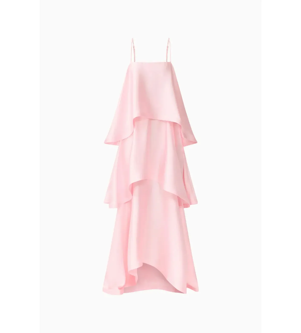 Elliatt Tilly Tiered Maxi Dress in Blush Pink Size XS/ AU6 - Image 3