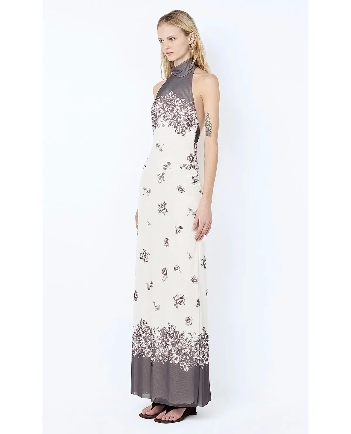 Bec + Bridge Violette Racer Maxi Dress in Carnation. - Image 2