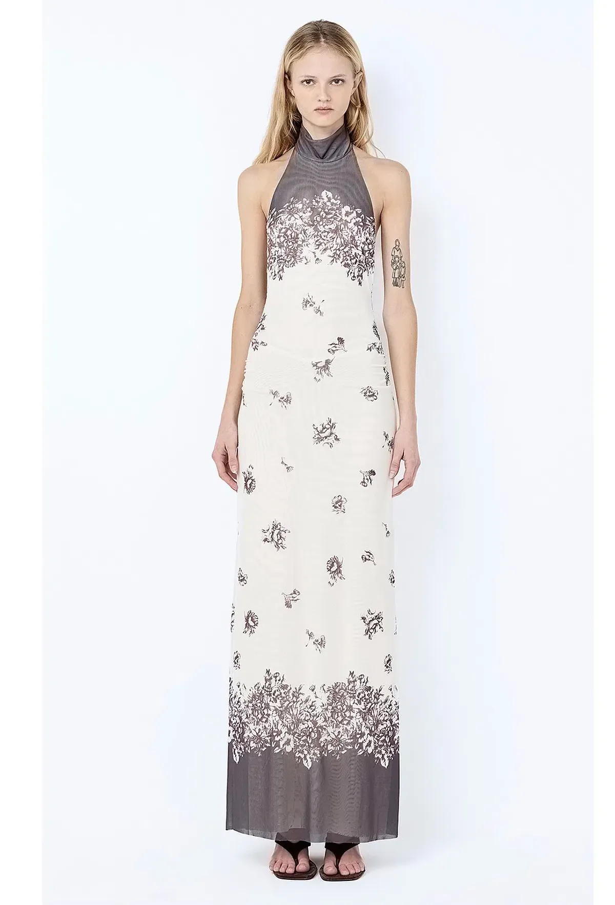 Bec + Bridge Violette Racer Maxi Dress in Carnation. - Image 1