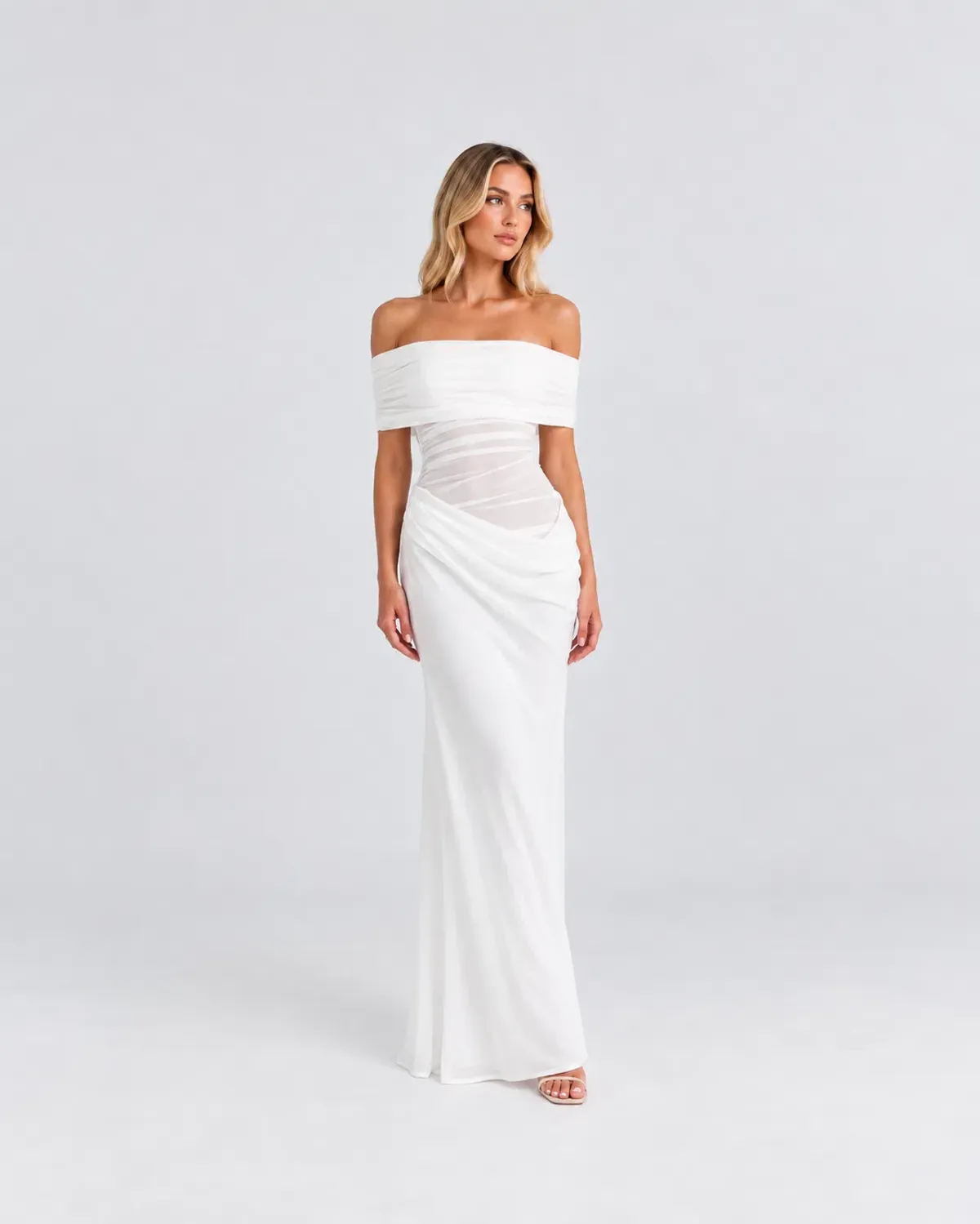 BENNI NICO OFF SHOULDER MAXI - Image 1