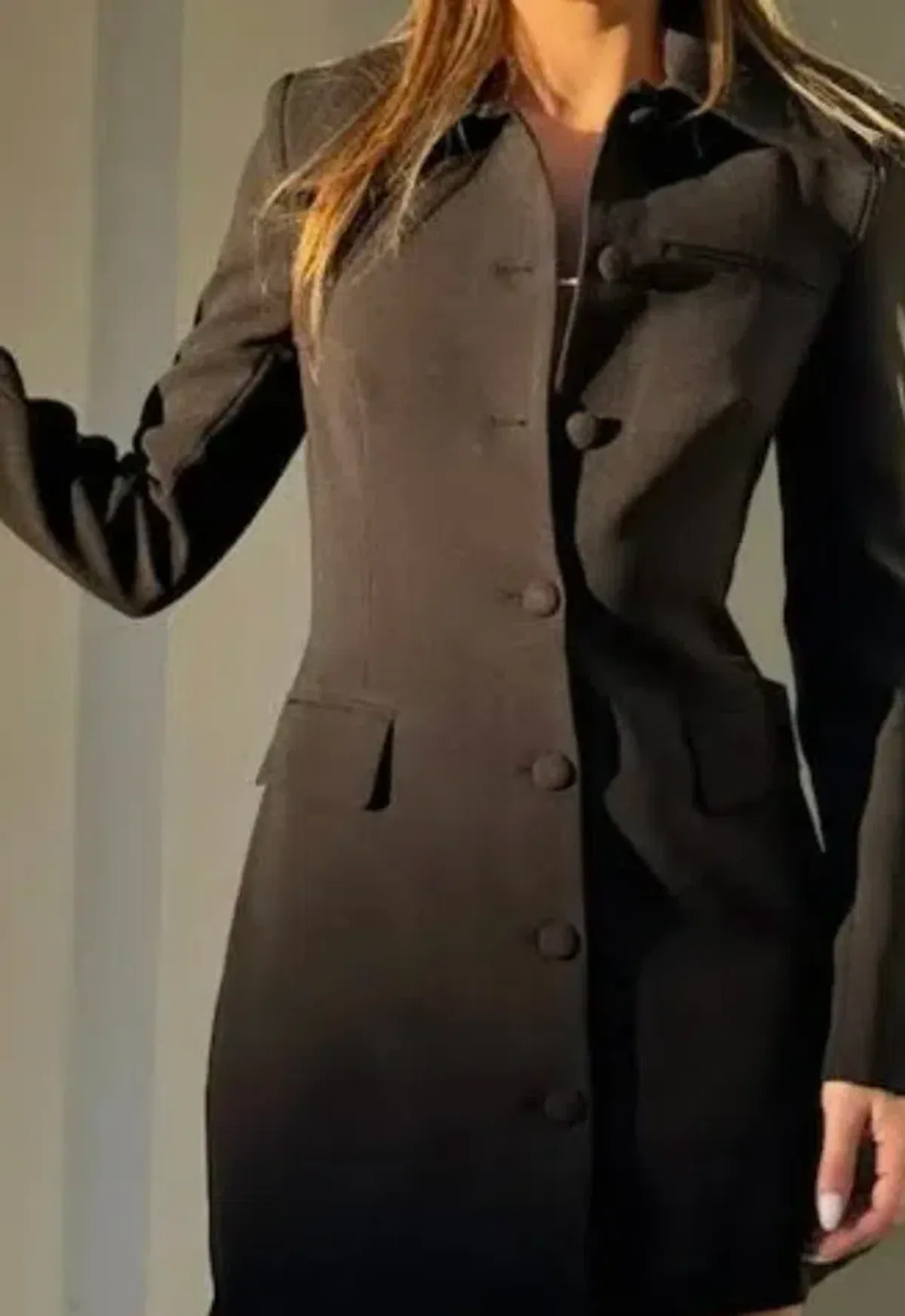 Odd Muse The Ultimate Muse Structured Button Dress Size M - Image 1