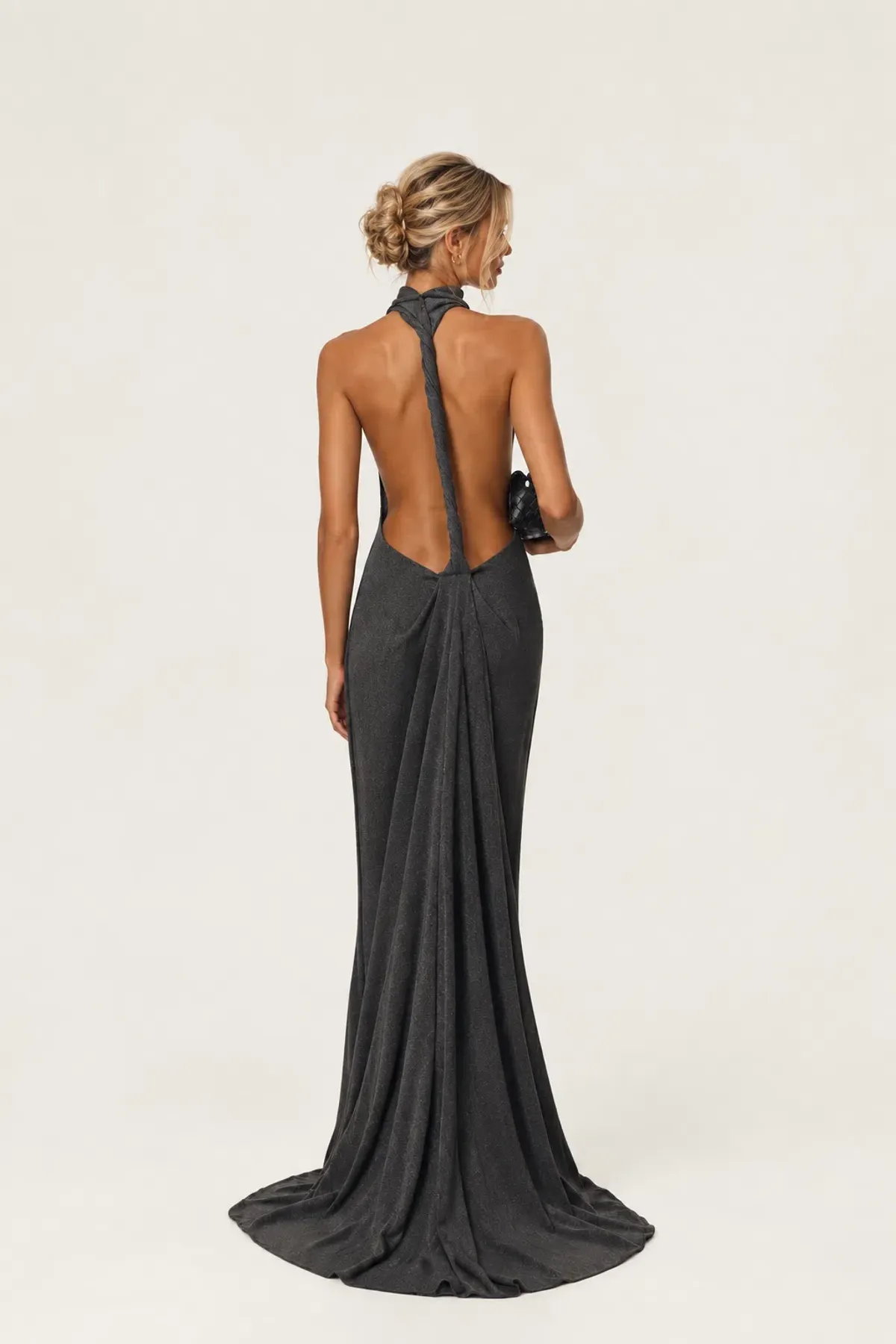 ARCINA ORI ROMY DRESS — CHROME METALLIC - Image 2