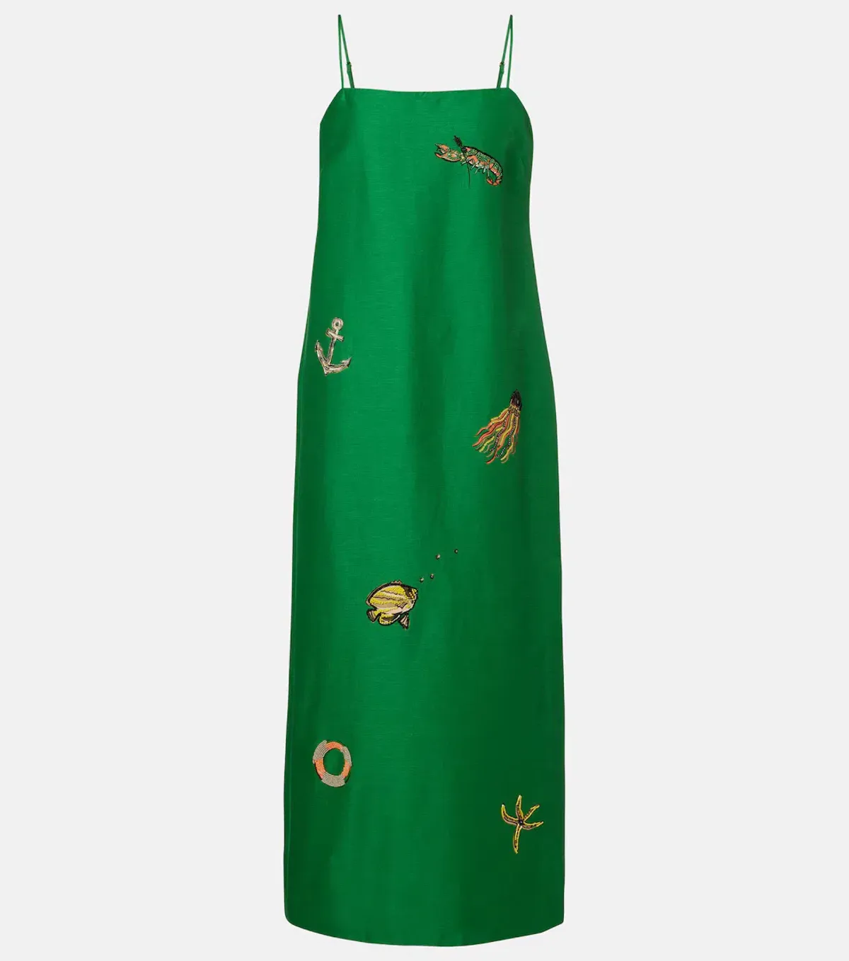 ALEMAIS Olympia Exclusive Maxi Dress Green Size 12 AU - Image 6