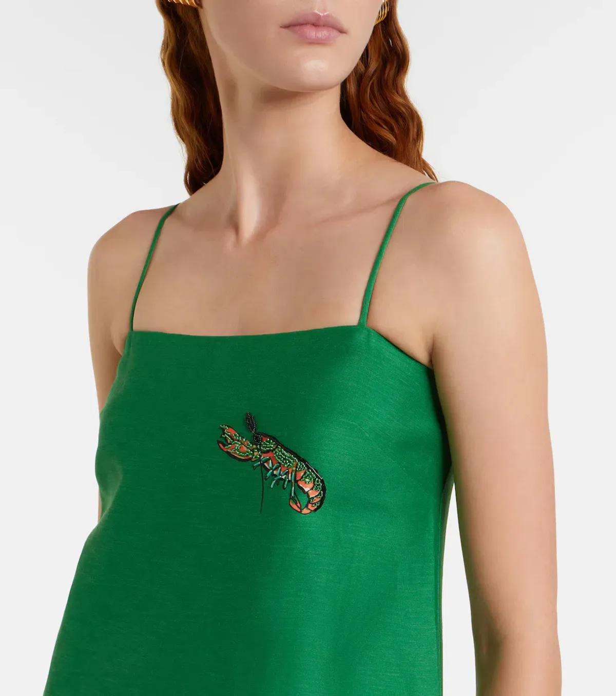 ALEMAIS Olympia Exclusive Maxi Dress Green Size 12 AU - Image 4
