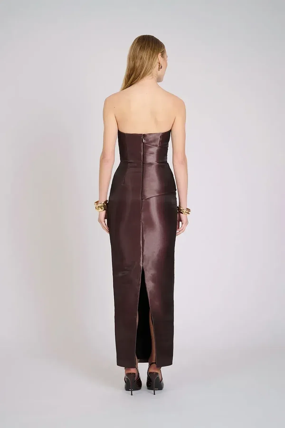 Eliya The Label Tatum Dress Brown- 14 - Image 2