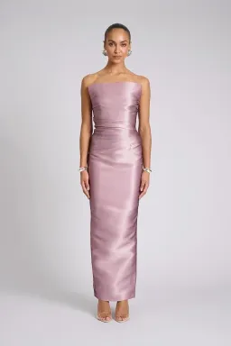 Eliya The Label Tatum Dress Mauve- 10 for rent on The Volte - image 1