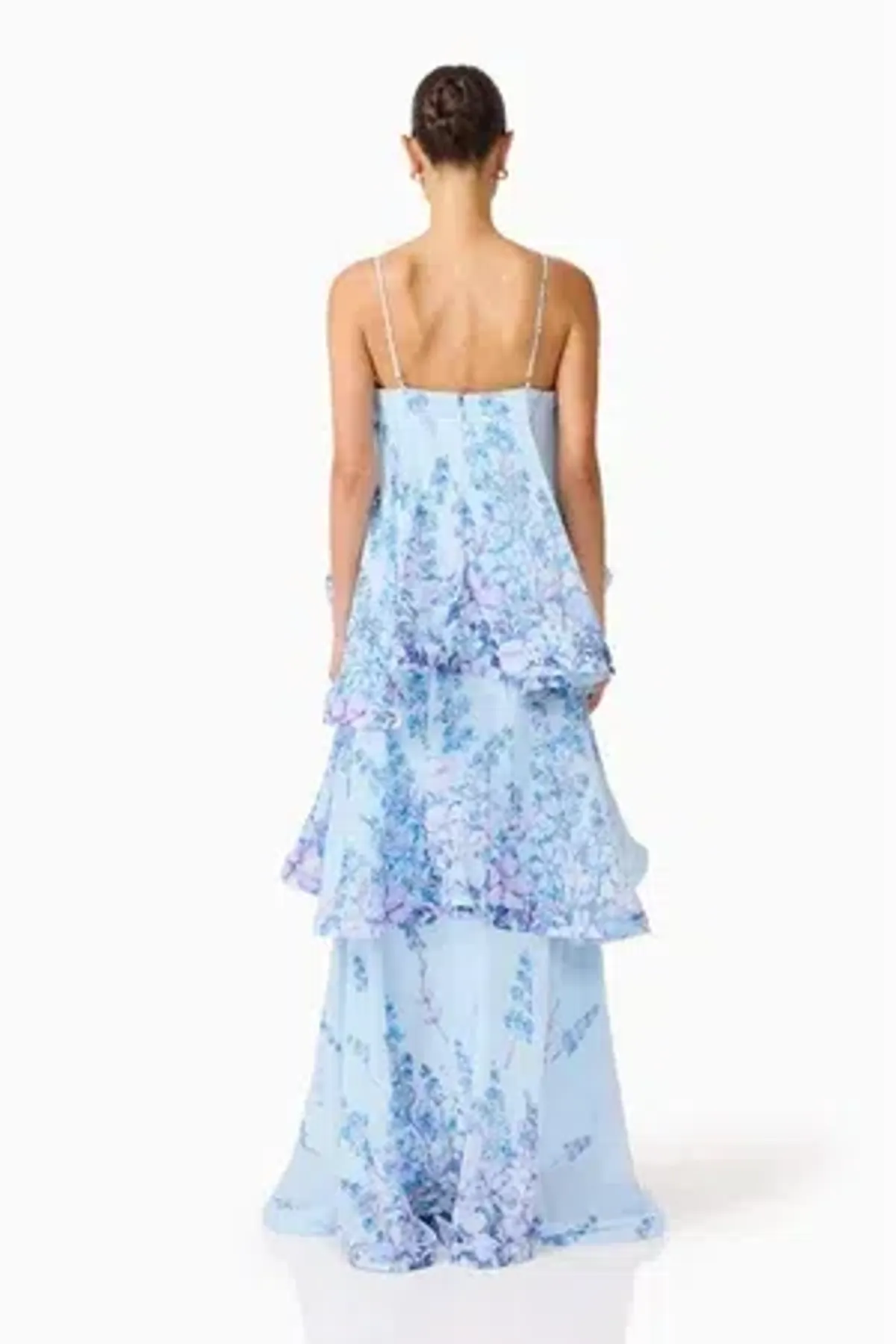 Elliatt - Armani Tiered Maxi - Baby Blue - Size 14 - Image 4