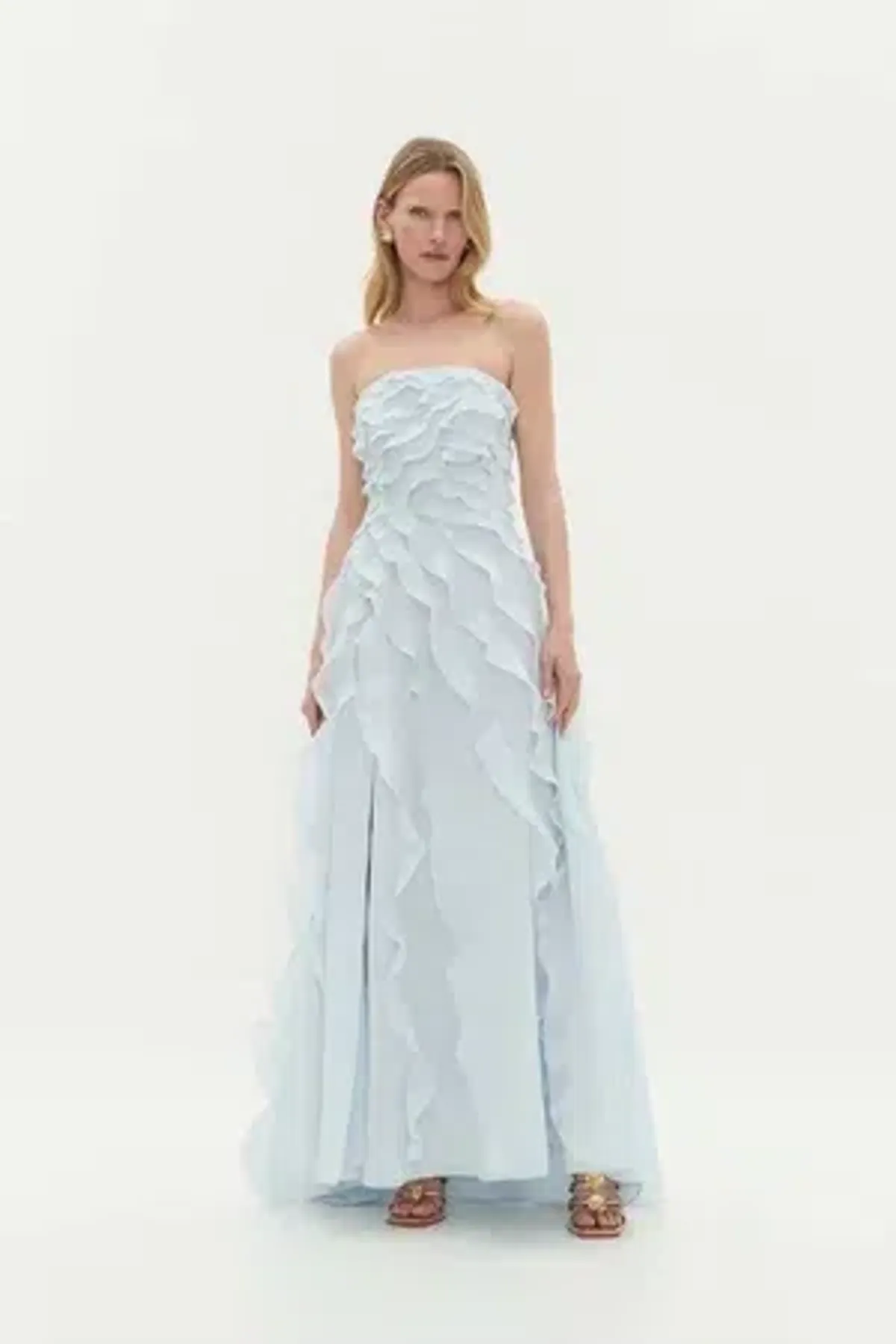 AJE Allairie Gown - Pastel Blue - Size 8 - Image 1