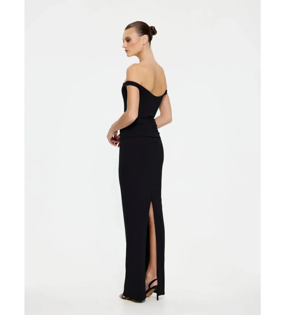 Effie Kats Hayward Maxi Gown Black Size XS / 6 AU - Image 2