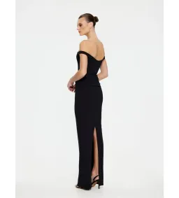 Effie Kats Hayward Maxi Gown Black Size XS / 6 AU for rent on The Volte - image 2