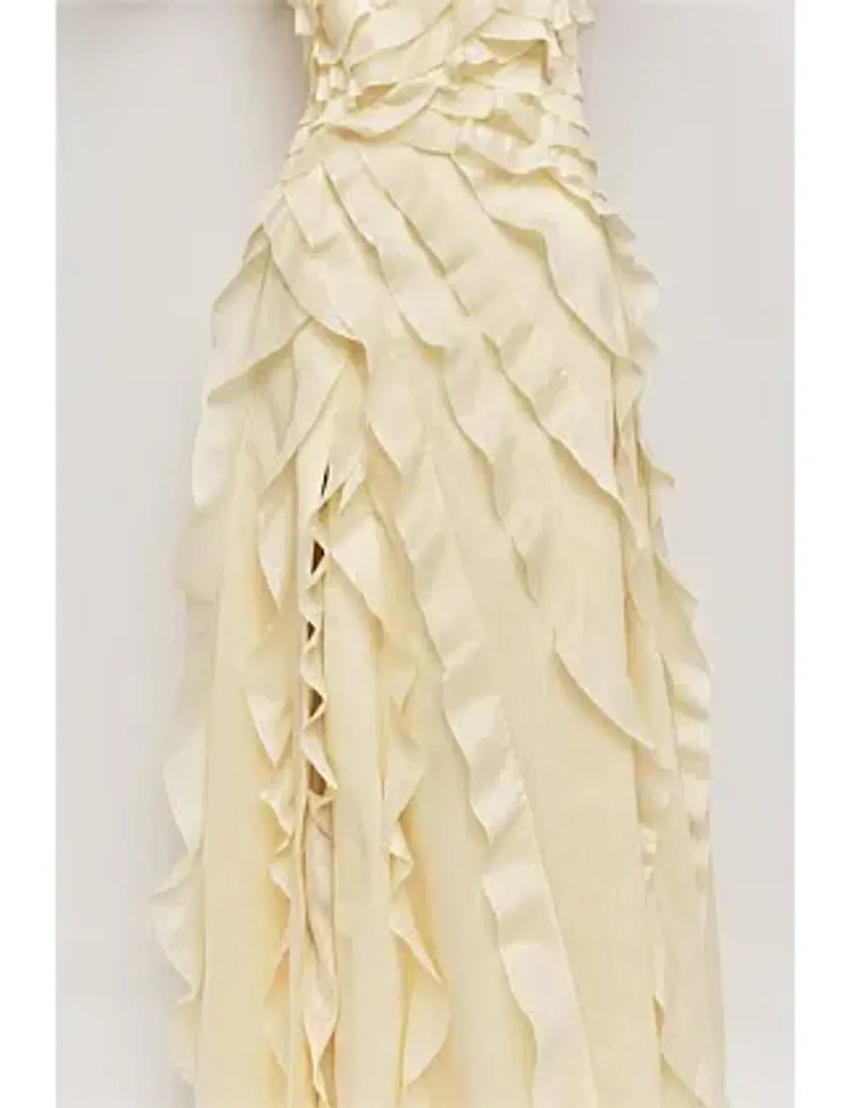 Aje Allairie Maxi Gown in Butter Yellow Size 10 AU - Image 9