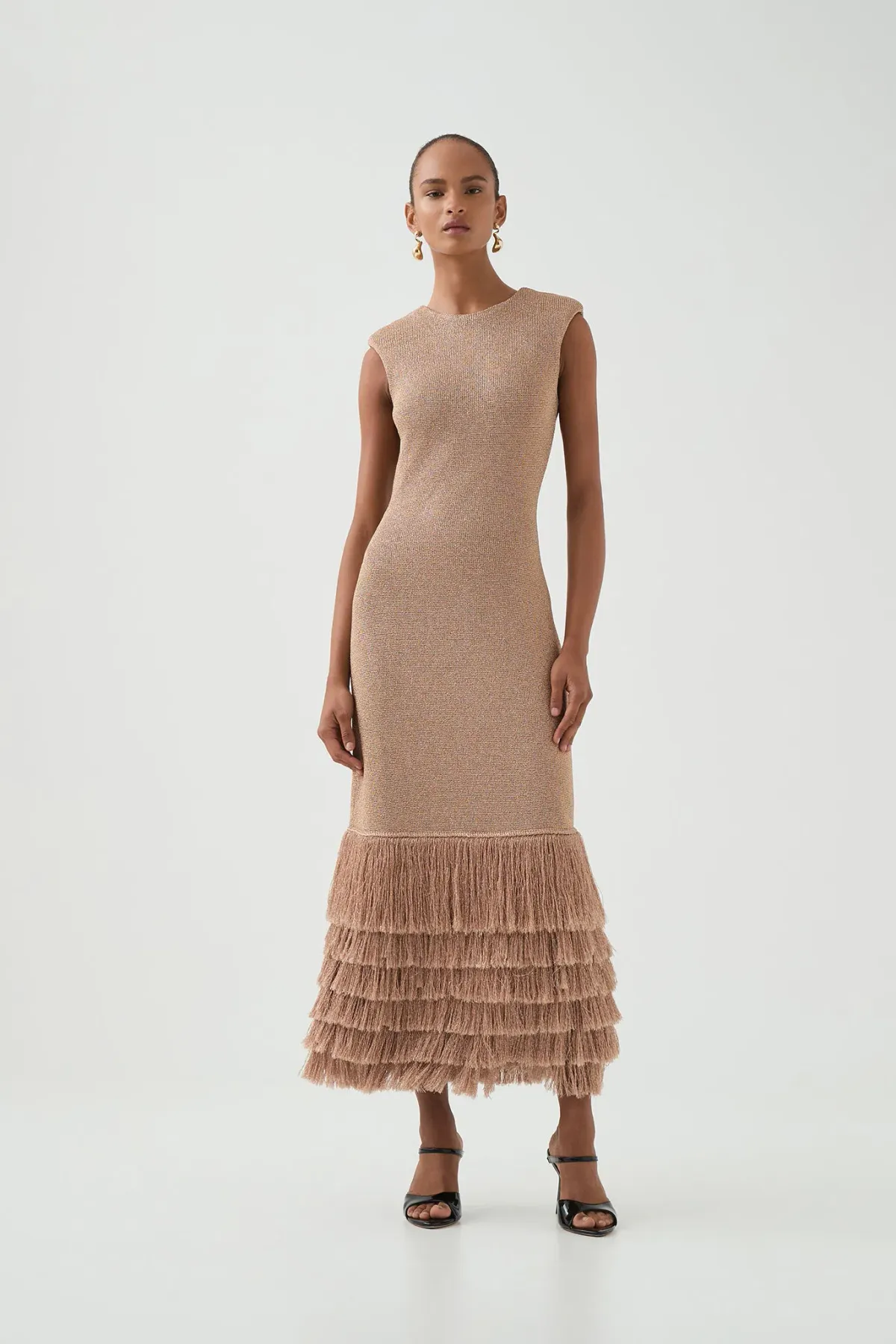 AJE Breeze Knit Midi Dress size 8 - Image 2