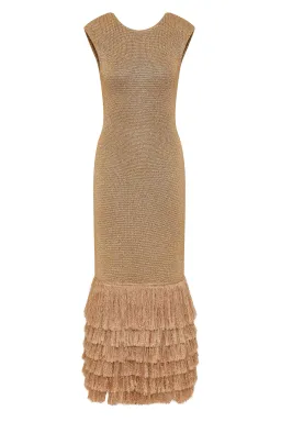 AJE Breeze Knit Midi Dress size 8 for rent on The Volte - image 1