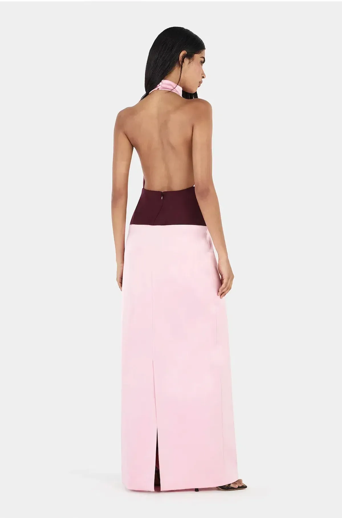 Hansen and Gretel Venetia midi dress wine/pink   - Image 5