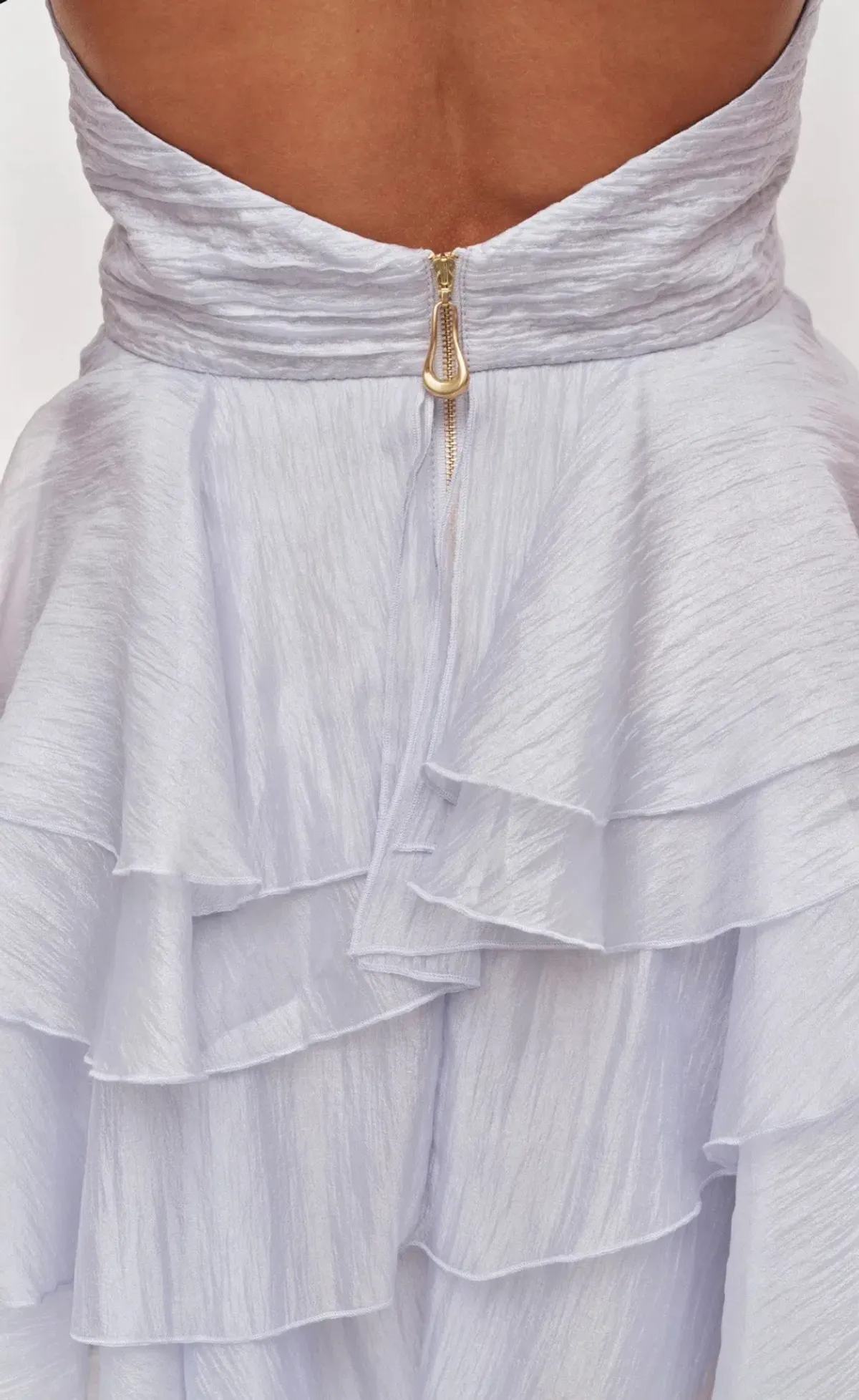 AJE - Fayette Mini Dress in French Blue Size 8 - Image 2